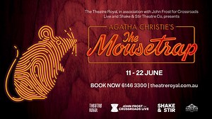 143 reactions · 33 comments | Agatha Christie's masterpiece, The Mousetrap is coming to the Theatre Royal in June! As news spreads of a murder in London, a group of seven strangers find themselves snowed in at a remote countryside guesthouse. When a police sergeant arrives, the guests discover – to their horror – that a killer is in their midst! Don't just see it... Solve it. 11 - 22 June 2024 | Theatre Royal, Hobart | Facebook