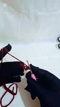 Crochet bow key ring | umme's crochet | #crochet #diy #handmade