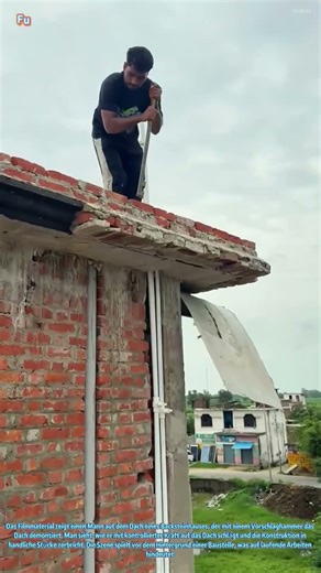 Dachabriss: Eine Aufgabe für Männer, die über den anderen steht
