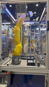 2.3K views · 42 reactions | At IMTS 2024, robotics isn’t just about heavy lifting – it’s also about precision, versatility, and creativity. Check out this FANUC America Corporation robot is stealing the show with some serious moves at IMTS 2024! 烙 Who knew robotics could be this fun?#KetteringUniversity #IMTS2024 #IMTS #FANUC #robots #dancingrobot | Kettering University | Facebook