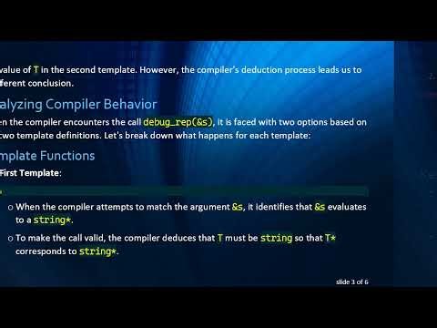 Understanding Template Types in C+ + : Why T is Not string*