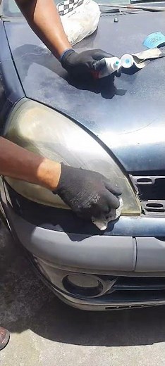 how to clean headlights