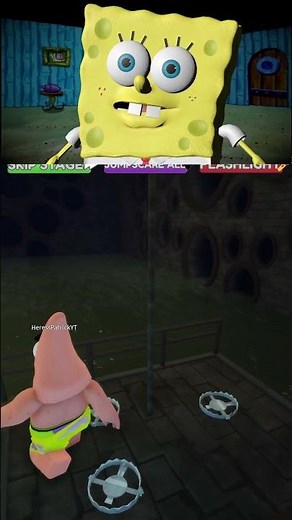 Squidward Finds the Little Hole Room!