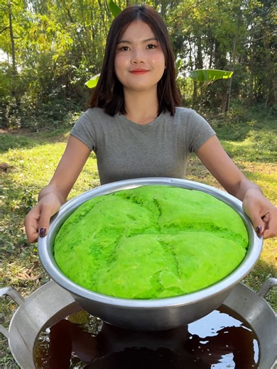 Cooking yummy deep fried cake recipe | cake recipe