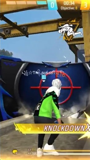 Free Fire Room Match 1vs4 Gameplay 💯