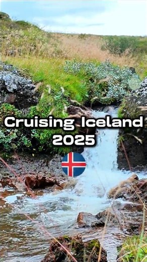 Cruising Around Iceland 🌍🚢 | 2025 Adventure in 30 Seconds #iceland #cruising