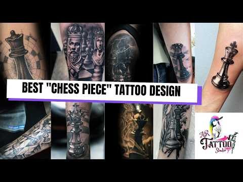 Chess Piece Tattoo Designs 2026 | Strategic Chess Ink Ideas | King, Queen & Symbolic Tattoos
