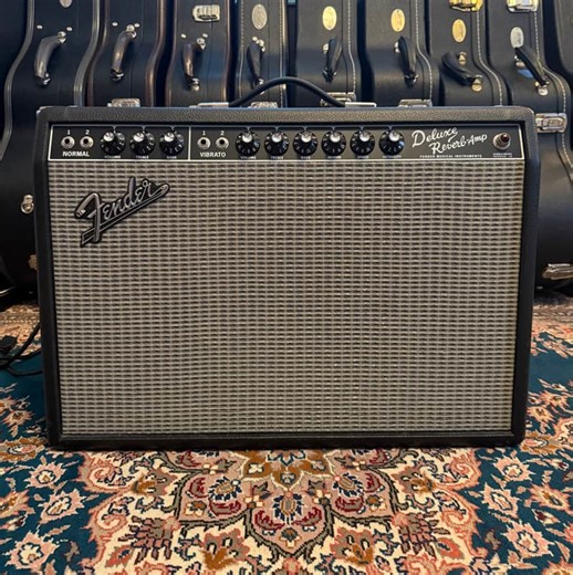 2017 Fender '65 Deluxe Reverb Reissue 22-Watt 1x12" Guitar Combo | Reverb
