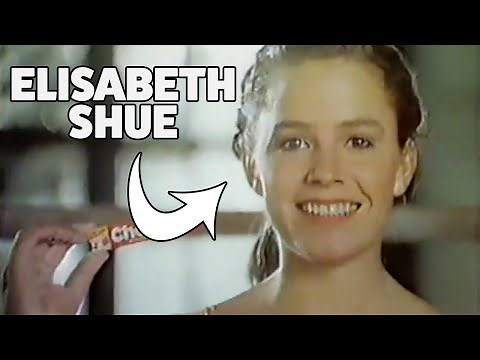 ELISABETH SHUE - 1980s Commercials Compilation