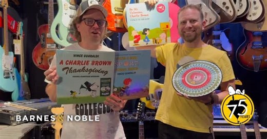 LMFP Inc on Instagram: "LMFP is excited to partner with Barnes & Noble to celebrate PEANUTS® 75th Anniversary! Find all your Vince Guaraldi Peanuts music favorites — LPs and CDs perfect for the holidays! ✨ B&N Exclusives: A Charlie Brown Thanksgiving Picture Disc LP (Lucy pulls the football!) A Charlie Brown Christmas Picture Disc LP (iconic skating scene) 🎁 Spend $34+ and get an exclusive Peanuts 75th Anniversary tote bag — while supplies last! Promotion runs through January 4, 2026 — get your