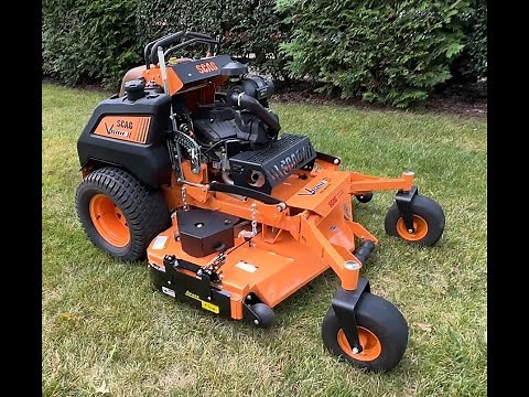 Scag V-Ride II 61" Velocity Deck GrassFlap® Chute Blocker Install Overview