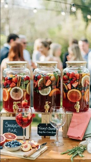 3 Epic Summer Cocktail Station Ideas 🍹 Outdoor Party Decor