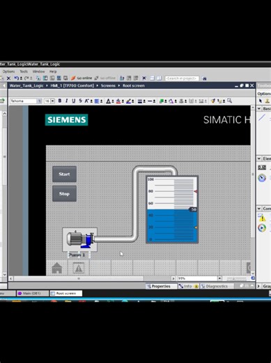 Understanding Water Tank Logic with TIA Portal