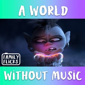 'You've destroyed music!' Queen Poppy's (Anna Kendrick) attempt to save her people destroys the magic strings and leaves the world without music... | Family Flicks