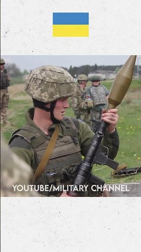 RPG-7 rocket propelled grenade: RUSSIA vs UKRAINE #shorts