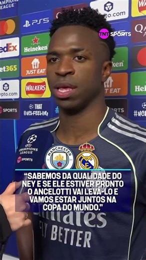 Vini Jr. spoke frankly about Neymar not being called up for the Brazilian national team. #shorts