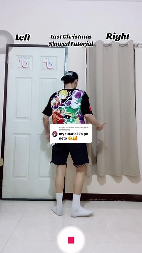 Replying to @Rose Delosreyes Last Christmas Dance #slowed #tutorial #kimshymoves #fyp ENJOY 🥰👏
