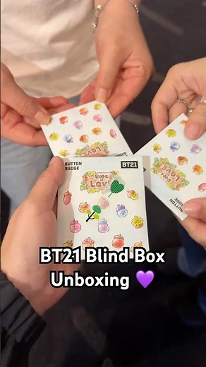 BT21 Blind Box Unboxing at HOPE ON THE STAGE 💜 Who did we pull?