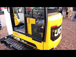 NEW JCB Mini Excavator 19C-1 Close Look