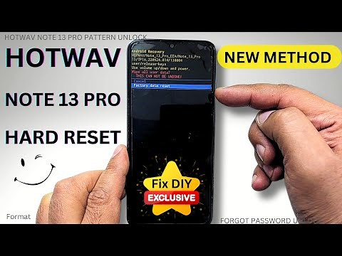 HOTWAV Note 13 Pro Hard Reset