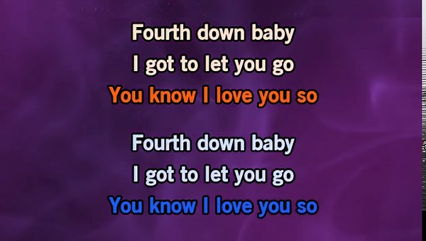 Backfield in Motion Karaoke - Mel & Tim