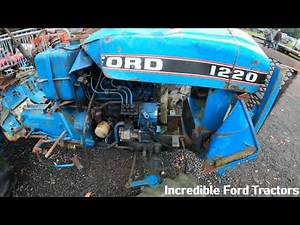 1990 Ford 1220 Shibaura 1.0 Litre 3-Cyl Diesel Tractor (17 HP)