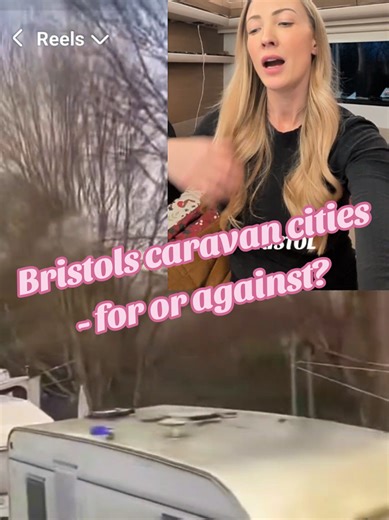 Bristols caravan cities seem to be a hot topic at the moment & opinions are divided! 🚐🙅🏼‍♀️ which side of the fence are you on?! 🤔 #vanlifers #caravanlife #livinginacaravan #bristolcaravancity