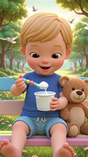 Healthy Snack. #toddler #outdoors #snack