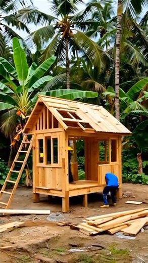 Amazing Native House Build