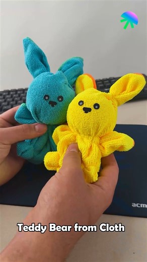 DIY Teddy Bear from Cloth 🧸 | Magic Hands Creations