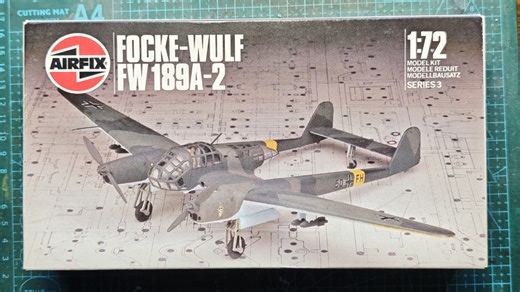 【模型测评】AIRFIX/空修 1/72 FW 189A-2 侦察机模型