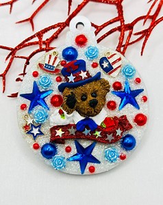 Vintage Boyds Bear Patriotic Christmas Ornament Decor Vintage Pin Vintage Jewelry Contemporary Jewelry - Etsy