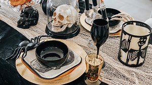 It’s the most wonderful time of the year, Halloween time! We stopped by our 19th Ave & Baseline store and 35th Ave and Southern store to shop for Halloween decor with our friend Taylor. Our goal was to find items to create the spookiest yet chicest Halloween tablescape ever! Check out what we found. Don't forget to enter our Halloween decor contest for a chance to win a $200 Goodwill gift card. For details click here: https://gwl-az.org/halloween | Goodwill of Central and Northern Arizona
