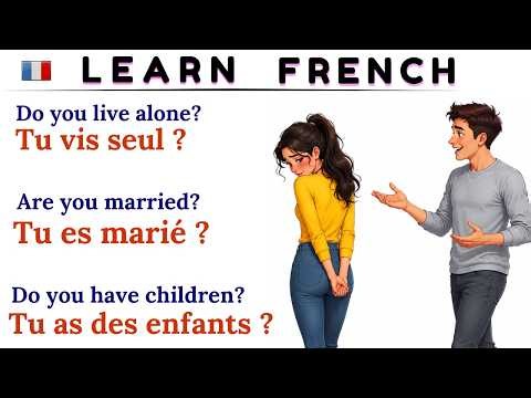 Learn Useful FRENCH Dialogues and Phrases with CORRECT PRONUNCIATION | Easy French | Français