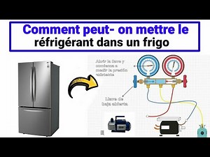 How to put gas in a refrigerator/How to fill a refrigerator with gas