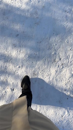 Just me and this white silence. #bremen #germany🇩🇪