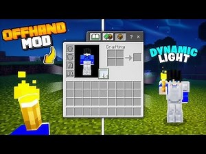 DYNAMIC LIGHT Mod download mcpe 1.21+