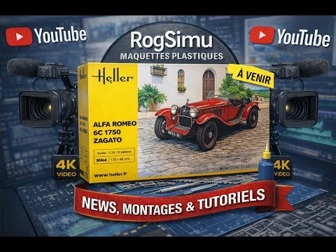 🔥✂️ Alfa Romeo 6C 1750 Zagato N° 5 ! ✂️🔥