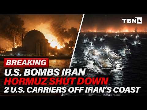 BREAKING: U.S. BOMBS Iran; Hormuz SHUT; 2 Carriers Move In; Trump Assassination Plot | TBN Israel