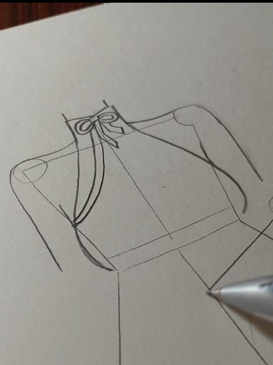 Easy & Cool Way to Draw a Girl's Body with a Dress