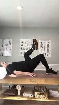 Sacrum release with yoga block/ball