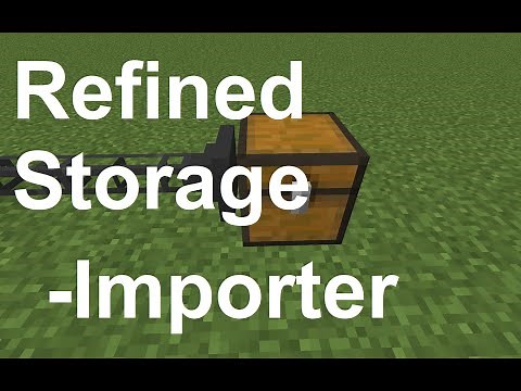 Refined Storage Importer Explained – Minecraft Mod Tutorial (Simple & Clear)