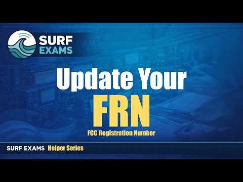 Update your FRN Information