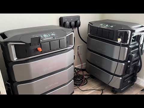 Ecoflow Delta Pro Ultra Setup Honest Review and Renogy Solar Panels Unsponsored