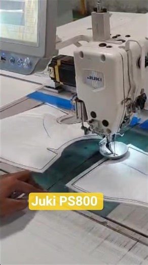 Juki PS800 pattern Tacker Sewing Machine Automatic #sewing #machine #sewinghacks #juki#viral#shorts