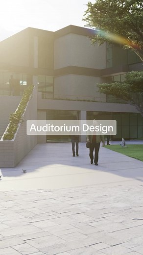 Auditorium Design #architecture #arsitektur #lumion #render #auditorium #aceh