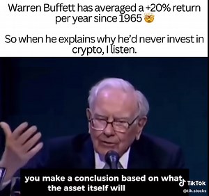 Warren Buffett's Take on Cryptocurrency Investment