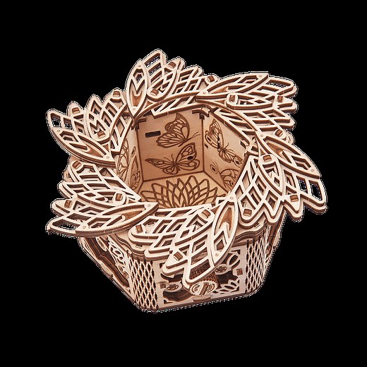 Mystery Flower Wood model kit ✔️ WoodTrick