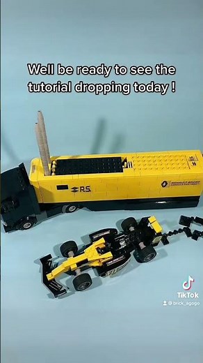 How to build a Lego F1 ??