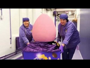 Cadbury Creates Giant Chocolate Egg to Celebrate Easter